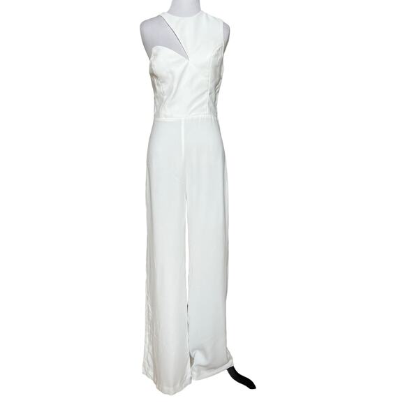 Amanda Uprichard x REVOLVE Gilda Jumpsuit in Ivory NWOT Medium - Picture 4 of 9